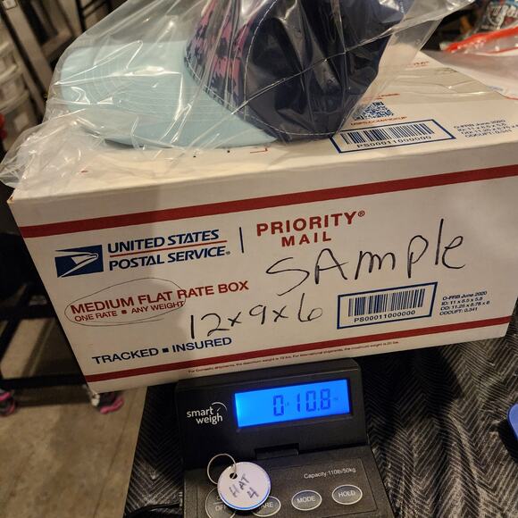 TOPGOLF Purple Palm Trees Sunset Aqua Purple Pink Satiny Baseball Cap Hat OS - Picture 11 of 11